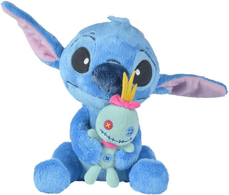 Peluche punto lilo con bebe Disney 23 cm