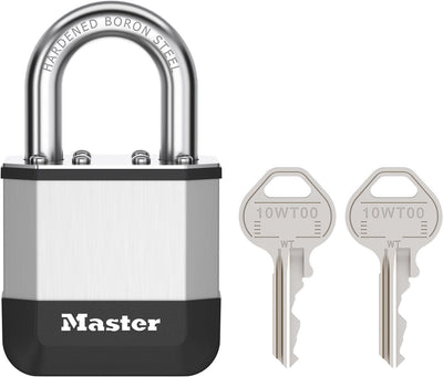 Masterlock elite - hangslot - 45mm - korte beugel - weerbestendig - inbraakwerend - buitenslot - inclusief 2 sleutels