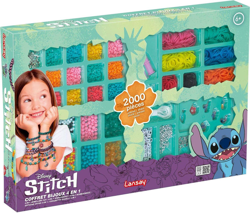 Set de superjoyas Disney stitch 4 en 1