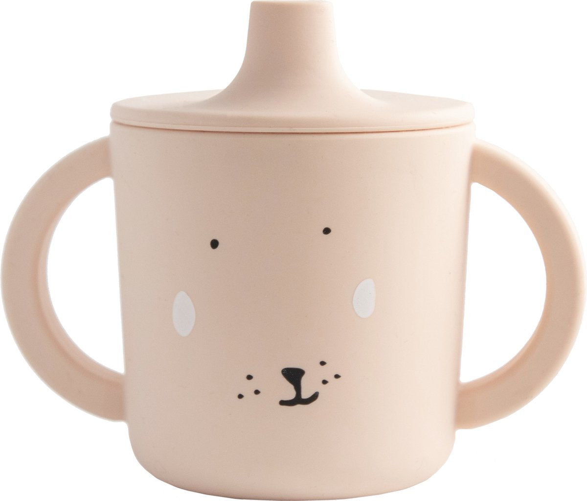 Taza con boquilla de silicona Trixie Sra. Conejo