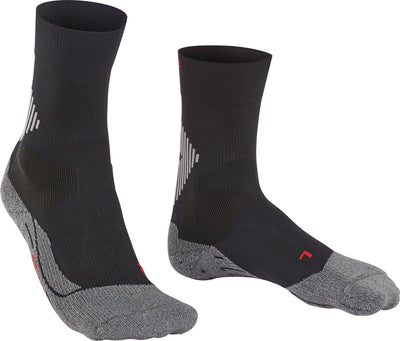 Falke 4grip stabilizing anti blaren, anti zweet functioneel garen sportsokken unisex zwart - maat 39-41