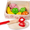 Caja de madera BigJigs con ventana de corte