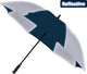 Falcone - paraguas - ø 120 cm - automático - azul reflectante plateado