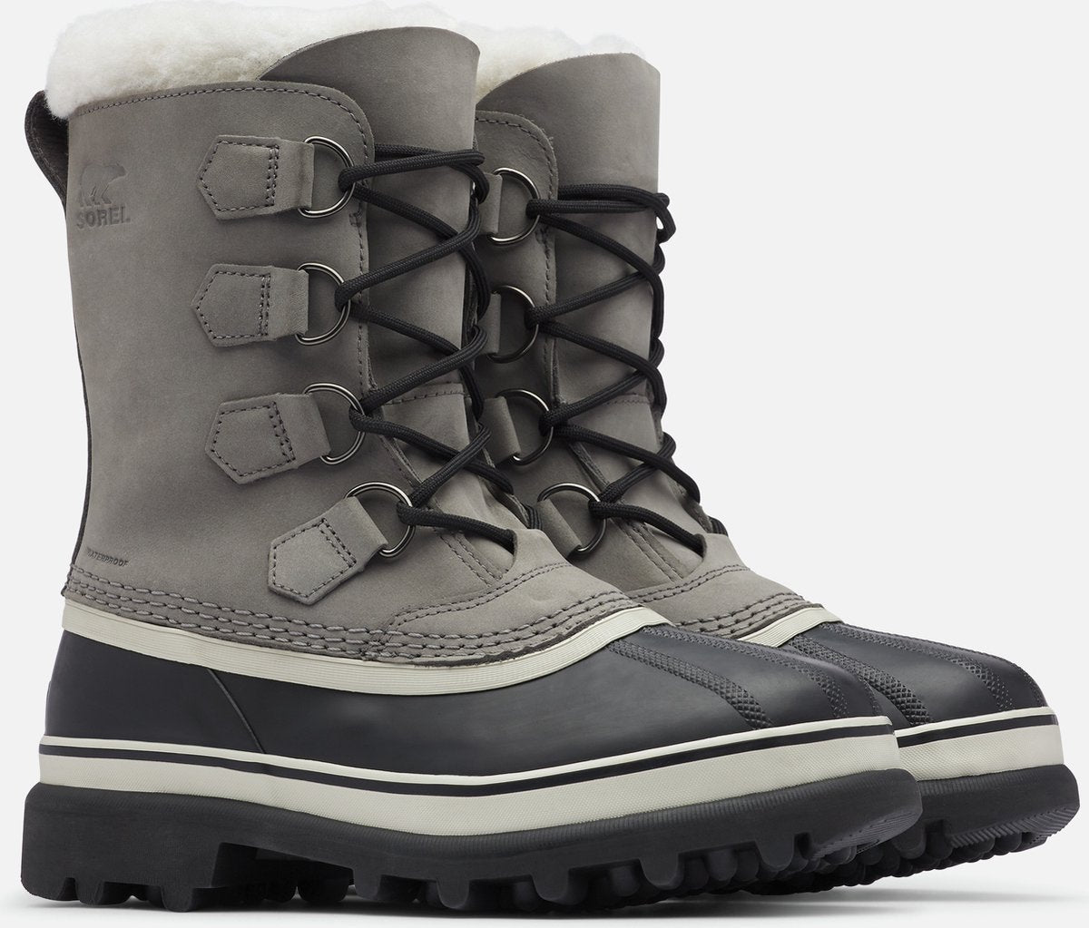 Sorel caribou™ wp women's snowboots - shale, stone - maat 39.5