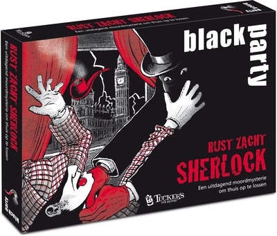 La divertida fiesta negra de la fábrica de Tucker - descansa en paz sherlock