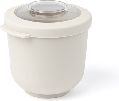 Amuse tylla avena - 500 ml - lonchera - lonchera - tazón con tapa - recipiente para alimentos frescos perfectamente hermético - lonchera para llevar - sin BPA - beige