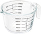 Gefu dimenso maatbeker – 1000 ml – borosilicaatglas – magnetronbestendig – vaatwasserbestendig – transparant