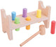 Panca con martello giocattolo per bambini Bigjigs - giocattoli verdi
