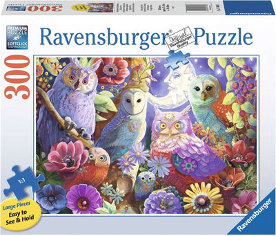 Ravensburger jigsaw puzzle beautiful night owls, 300st.