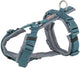 Trixie hondentuig - premium trekking petrol blauw - verstelbaar 32-38x1.3 cm