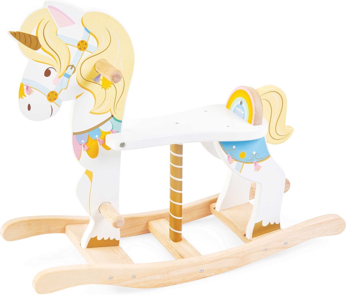 Le toy from Toys from ltv - giostra a dondolo di unicorni.