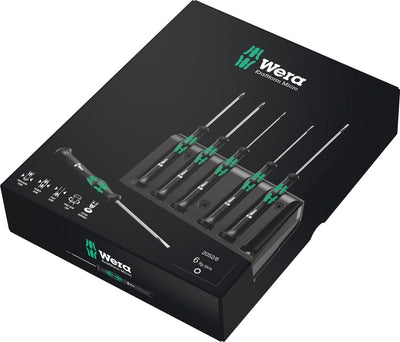 WERA 2052 6 Micro destornillador + soporte