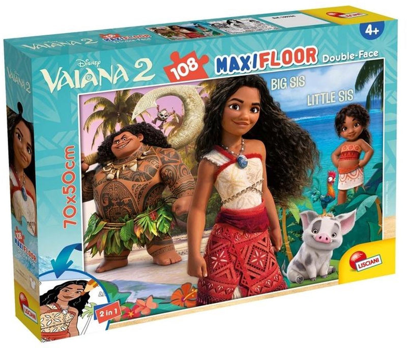 Lisciani disney puzzle df maxi piano 108 oceania 2