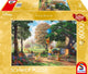 Schmidt - puzzle - disney, winnie pooh - winnie the pooh - thomas kinkade studios - 6000 pezzi - adulti - dai 14 anni
