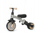 Qplay stager driewieler met duwstang - peuterfiets 3-in-1 opvouwbaar - groen