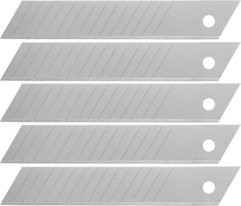 Wolfcraft - 5 cuchillas desmontables 18 mm - hojas de repuesto - 15 segmentos - 4182000