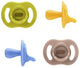 Succhietto Stayput ultraleggero Tommee Tippee - 6-18 mesi - set di 4 - succhietto in silicone monopezzo - blu multi