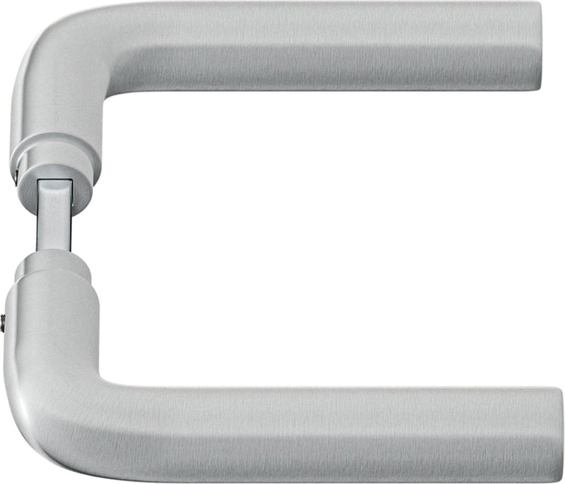 Tirador de puerta Axa 6140 modelo L espesor de puerta 38 - 54 mm f1 - 6140-71-11 e