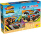 Lisciani hot wheels puzzle maxifloor 2 x 60