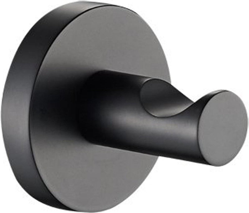 Porta asciugamani Plieger vigo - ganci porta asciugamani - gancio con viti - gancio singolo - garanzia 10 anni - nero opaco