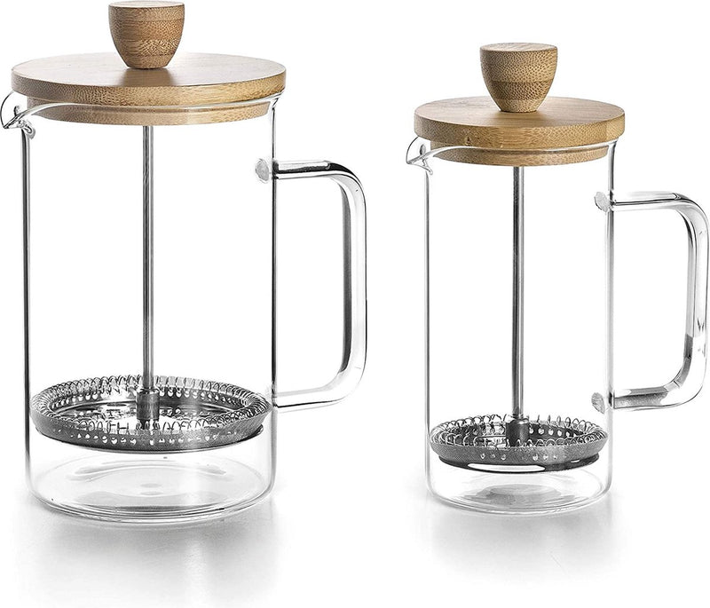 Cafetera embolia madera 350 ml Lacor