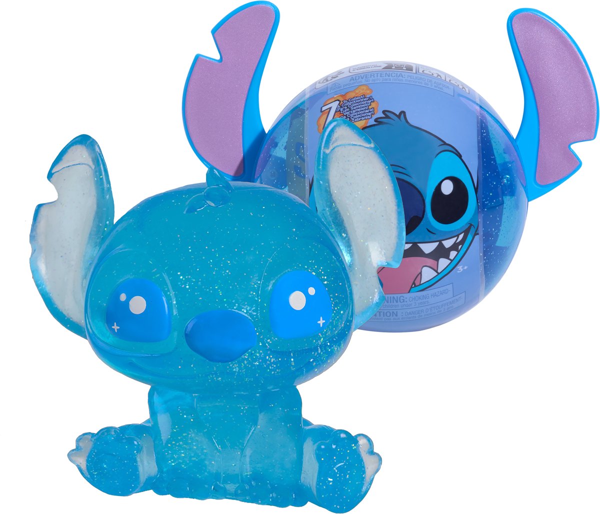 Simplemente juega a Disney Stitch - Stitch de figuras coleccionables - ¡Recoge las 7 figuras brillantes + Stitch plateado raro!