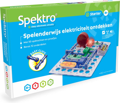 Set iniziale Spektro - Alla scoperta dell'elettricità - 50 compiti
