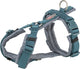 Trixie Arnés para perros - premium trekking azul petróleo - ajustable 32-38x1,3 cm