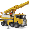 Bruder scania super 560r liebherr kraan met licht en geluid 1:16