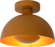 Lucide siemon - lámpara de techo (lámpara de techo) - ø 25 cm - 1xe27 - amarillo ocre