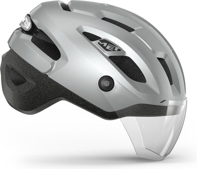 Con intercity mips casco da bicicletta uomo donna - casco da bicicletta e-bike adulti - bicicletta elettrica - taglia s (52-56cm) - nta 8776 - riflettente lucido (grigio)