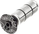 Pro balhoofdplug 1 1 4 inch 50 mm zwart zilver