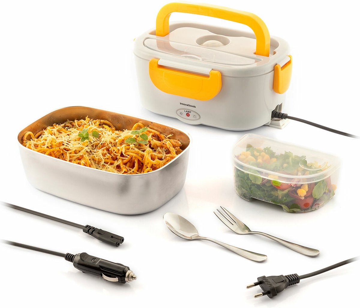 Lunch box elettrico Innovagoods per ufficio e auto