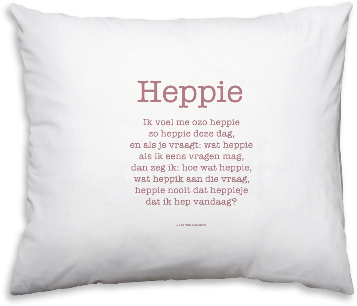 Plinto poesia da baciare - heppie, poesia sulla federa