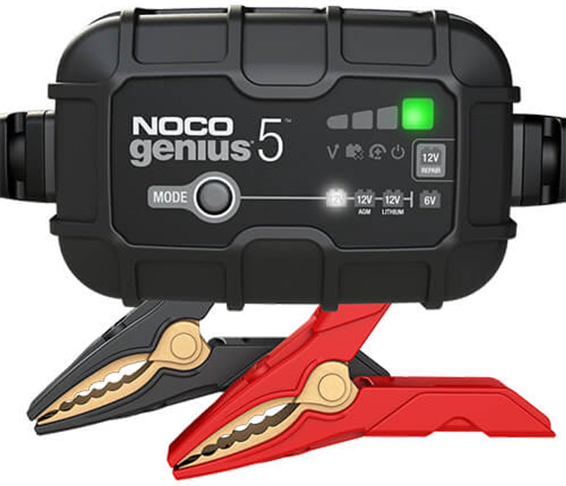 Cargador de baterías Noco genio g5eu – 5a – 6v 12v – potente inteligente – cargador de mantenimiento