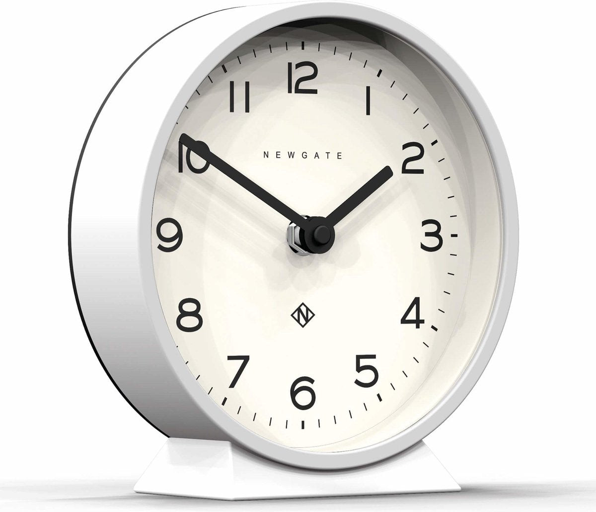 Orologio da tavolo Newgate m eco bianco 16 cm