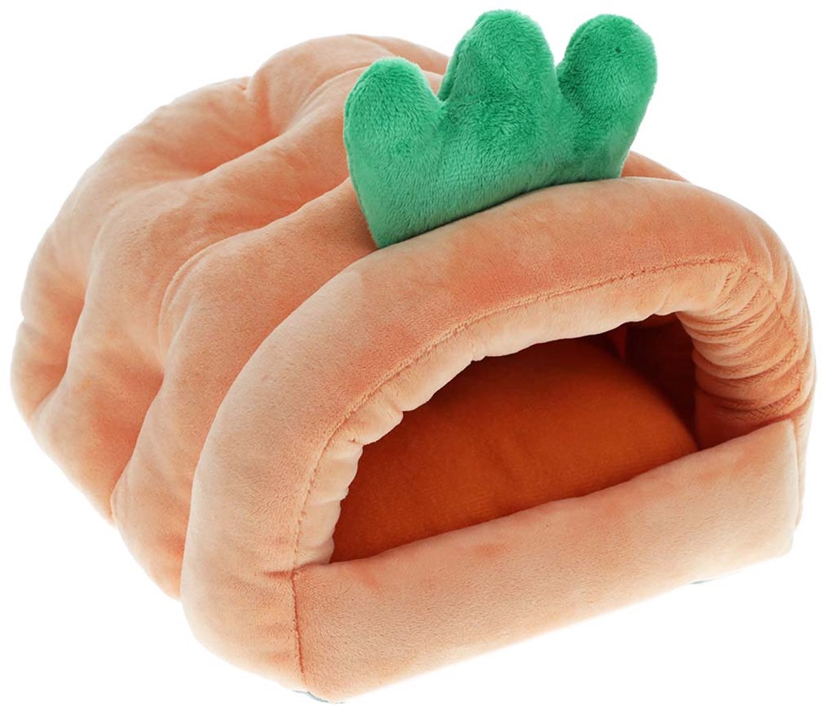 Duvo plus playtime casetta per roditori carrot s-17x18,5x20cm arancione