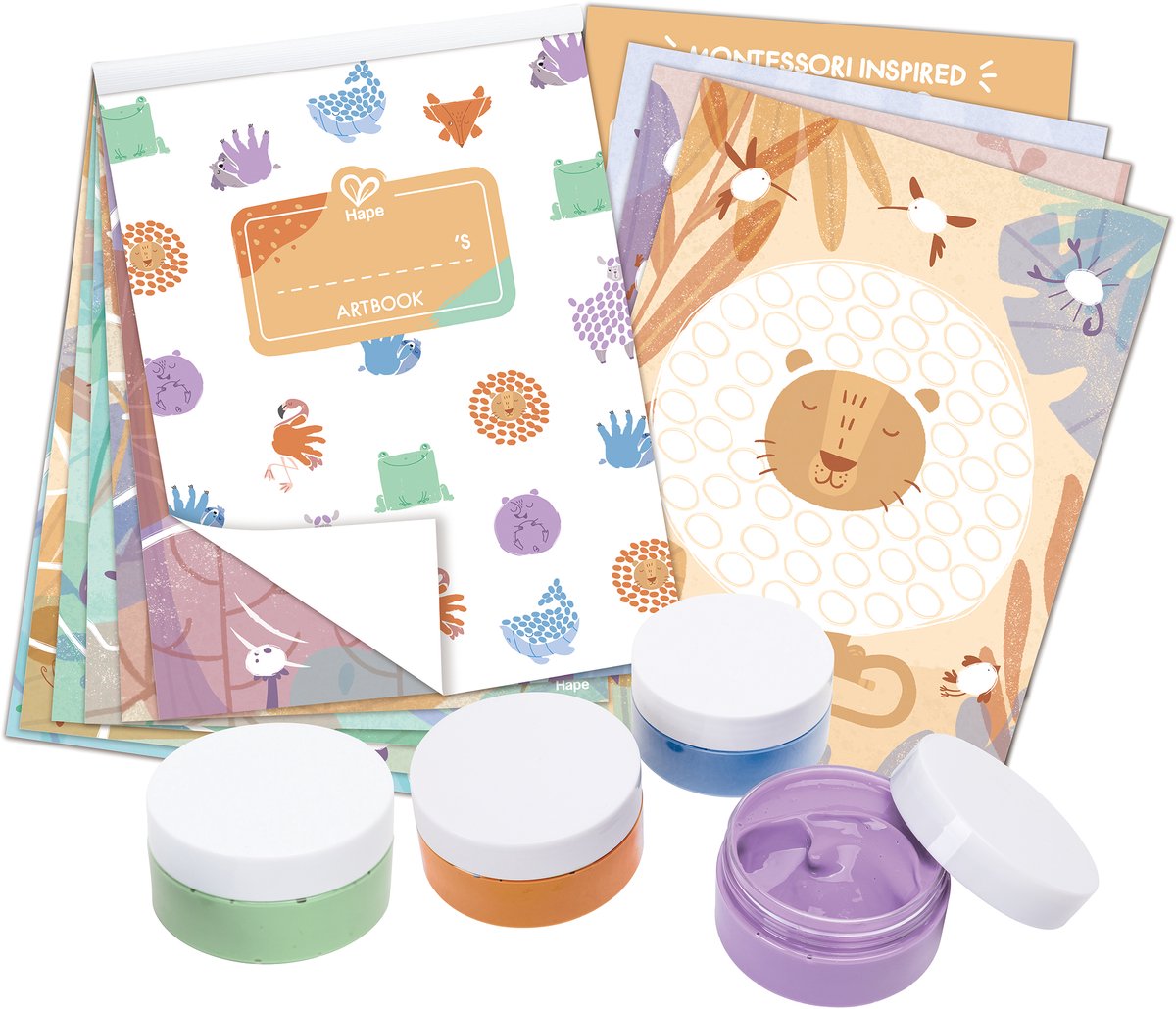 Hape vingerverven set