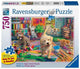 Ravensburger Jigsaw Puzzle Animals Pezzi XXL 750 pezzi di puzzle divertente.
