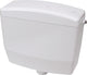 Wisa 350 laaghangend reservoir single flush 6 9 liter instelbaar wit