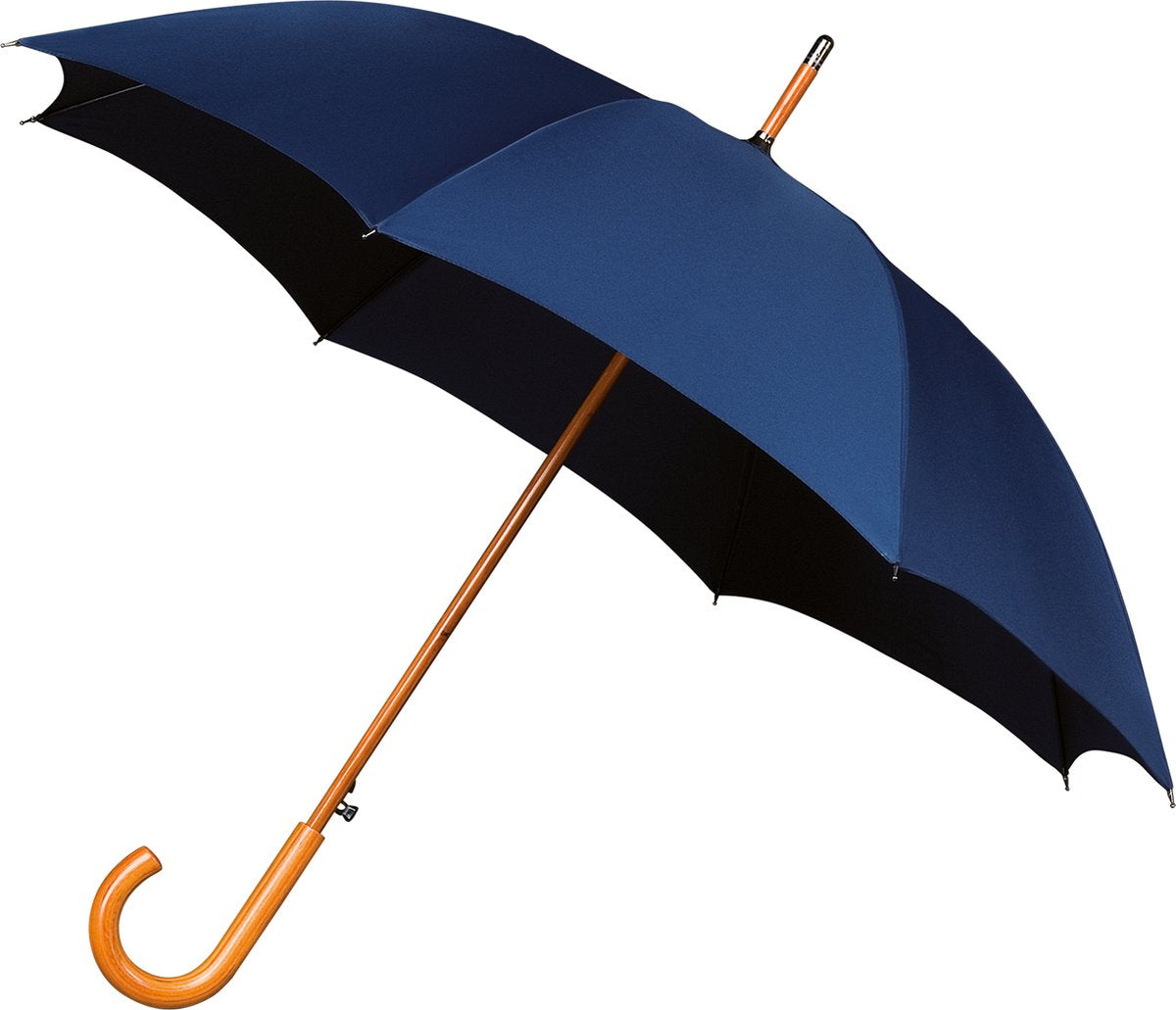 Ombrello falcone automatico e antivento 102 cm blu scuro