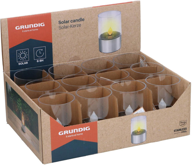 Vela solar Grundig ø7,5x11cm