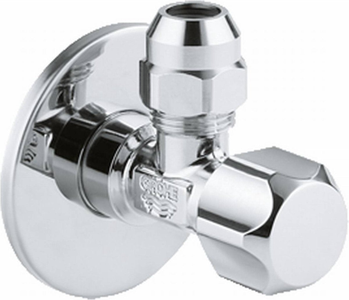 Valvola ad angolo Grohe 22018000 angolo pcr.1 2x3 8 compressione knst.grp