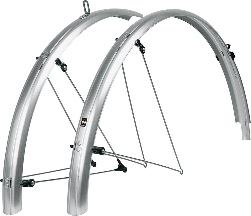 Set parafanghi Sks bleumels basic 55mm, argento