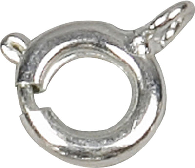 Chiusura a molla Creativ Company, d 7 mm, argento, 10 pezzi 1 scatola