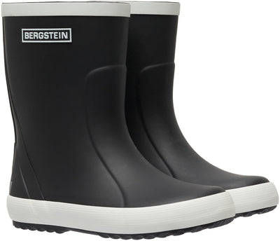 Bergstein botas de agua clásicas unisex junior - negro