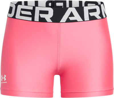 Under armour g heatgear shorty leggings deportivos para niñas - rosa