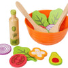 Small foot - houten speeleten salade speelset, 15dlg,