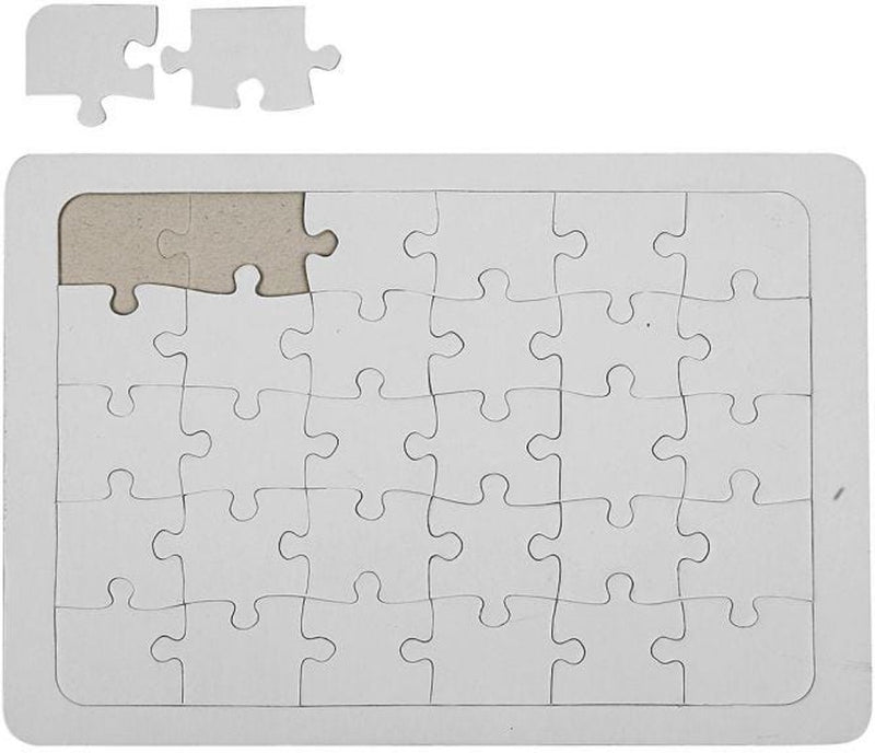 Puzzle aziendale Creativ, misura 21x30 cm, bianco, 1 pezzo