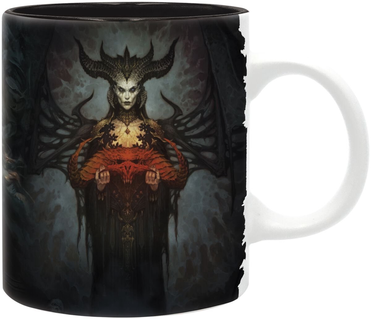 Diablo lilith head multicolor - cerámica - Blizzard Entertainment, fan merch, gaming, gótico